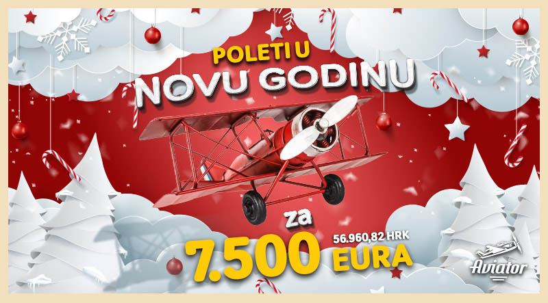 Win €7,500 in free bets playing Aviator